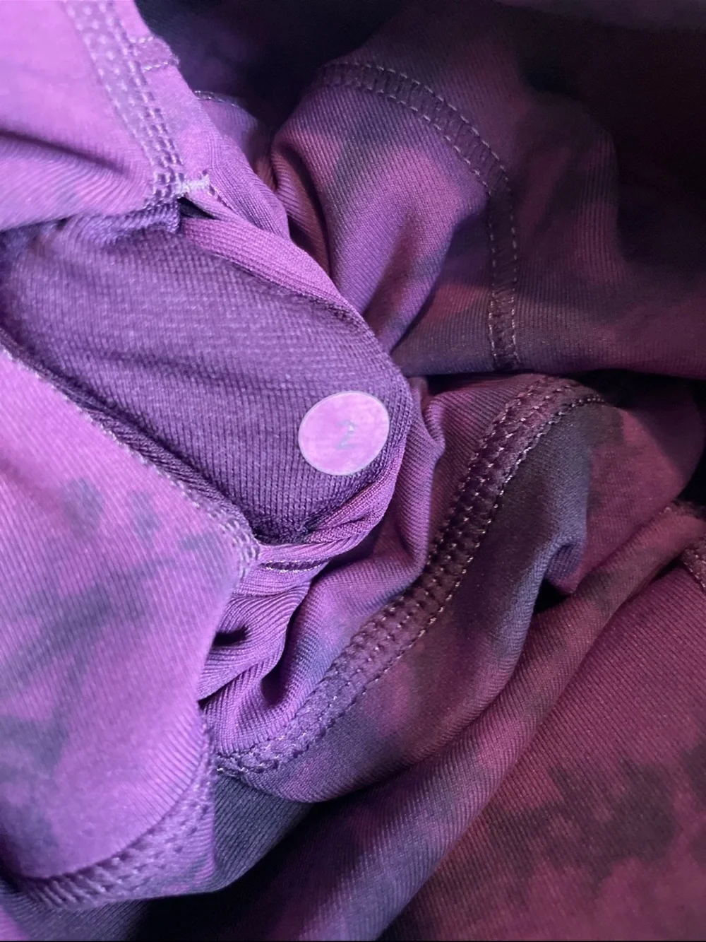 lululemon athletica Purple Tie-Dye Leggings